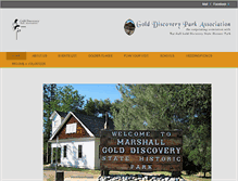 Tablet Screenshot of marshallgold.org